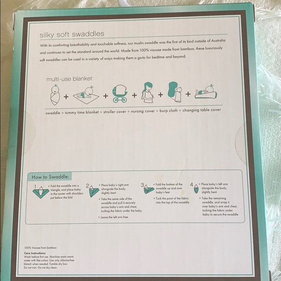 Aden+Anais swaddles - Picture 3 of 5